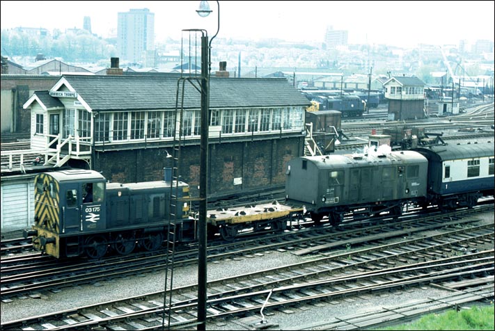 Class 03 175 at Norwich station in BR days